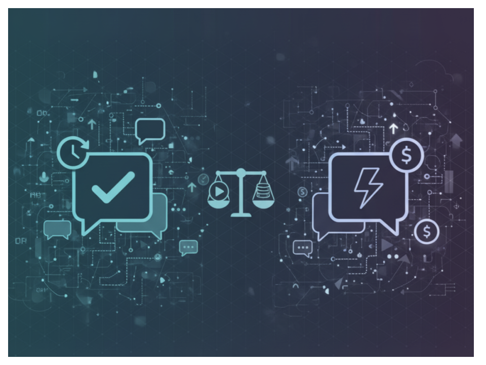 Templates vs mensajes normales en WhatsApp Business